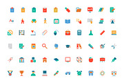 300+ Education Colored Icons, a Solid Icon by Creative Stall (Thumbnail 4 of 5)