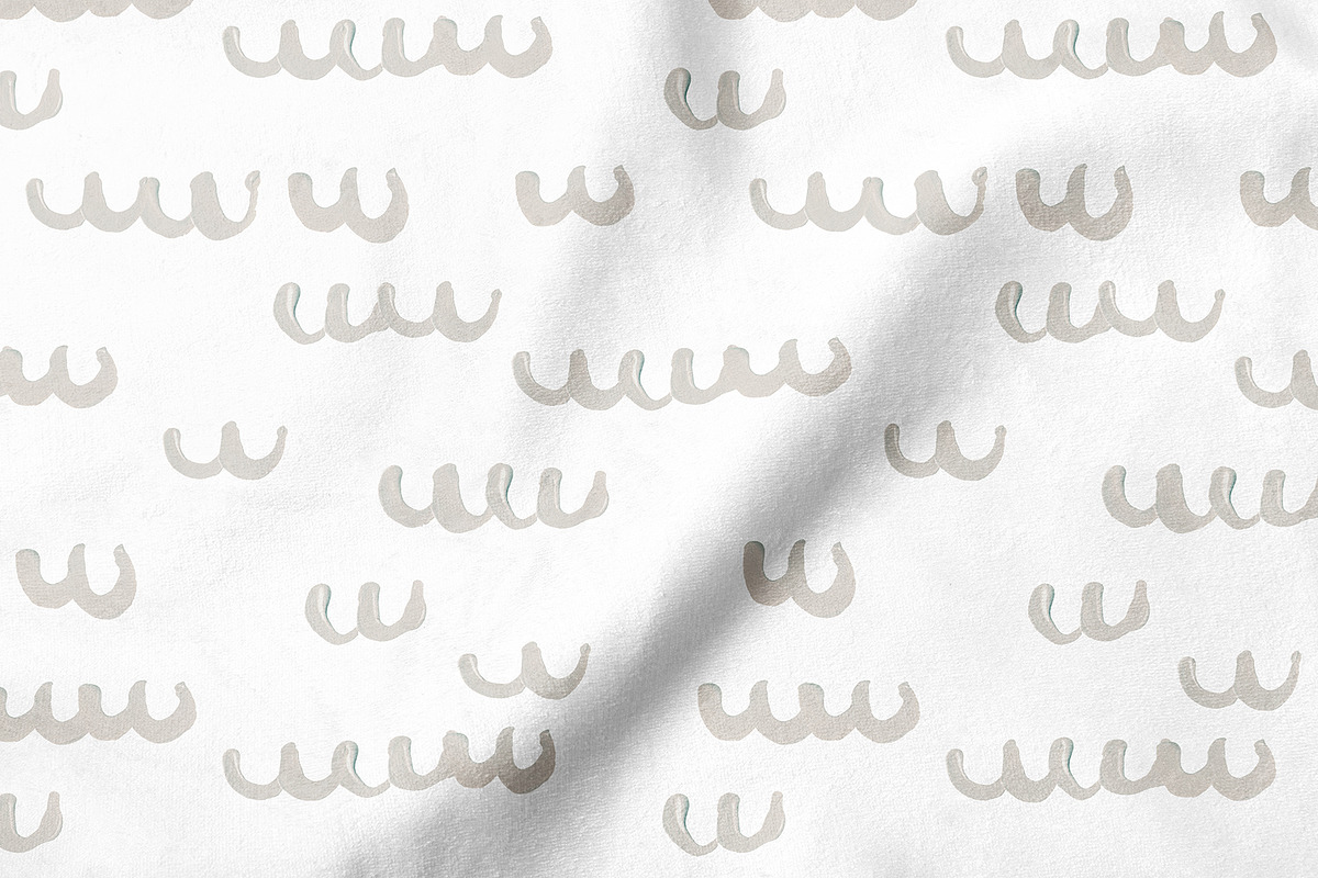 Creamy Grey - 30 Patterns Pack, a Pattern Graphic by Yashroom (Photo 5 of 7)
