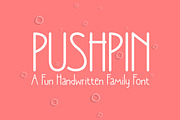 Pushpin a modern and friendly, a Sans Serif Font by Fontcastle (Thumbnail 6 of 6)