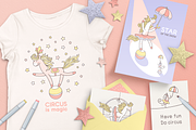 PONY LOVES CIRCUS | DESIGN SET, an Animal Illustration by CATMINT (Thumbnail 7 of 10)