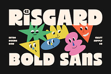 CS Risgard – Bold Sans Font