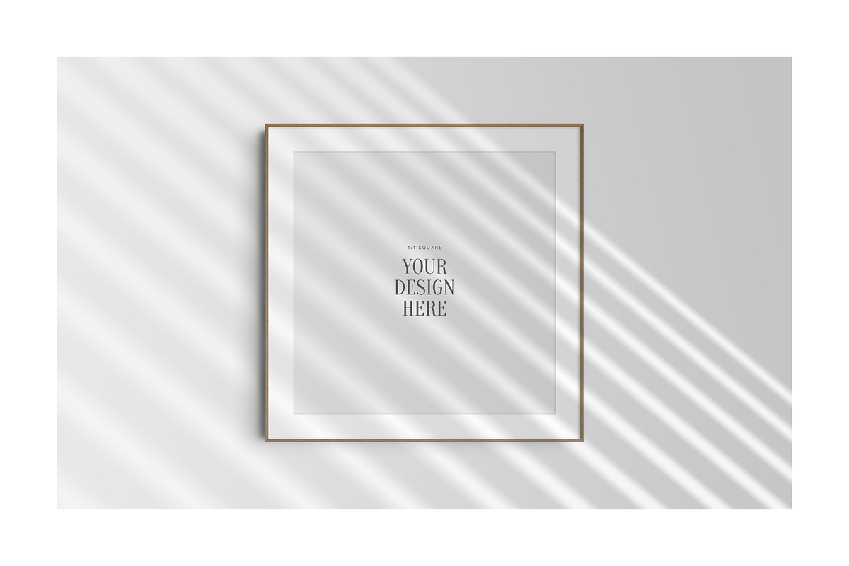 Frame Mockup 1:1 Square, a Mockup by DESIGN BY nube (Photo 10 of 15)