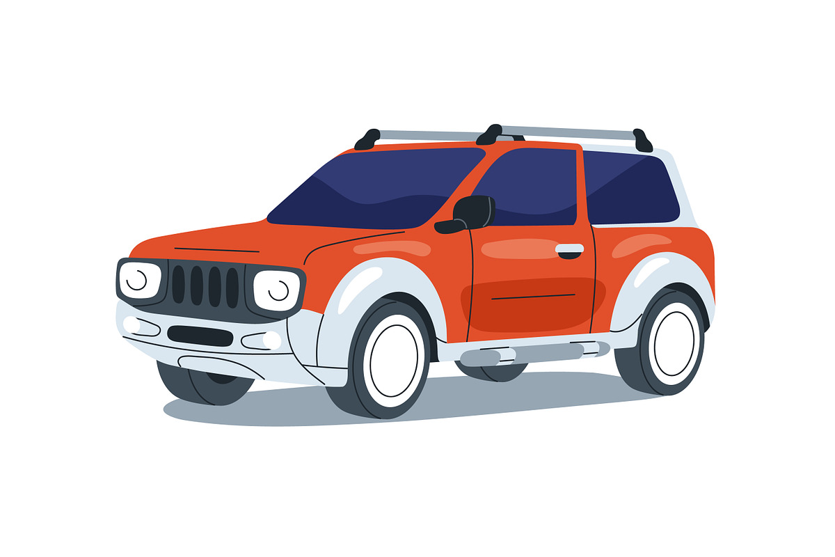 Auto vehicles, passenger cars set, a Transportation Illustration by Good Studio (Photo 11 of 11)