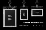 Authentic Lanyard & ID Badge Mockup, a Mockup by FLYERWRK (Thumbnail 4 of 8)