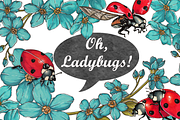 Oh, Ladybugs!...(marker collection), a Pattern Graphic by 4erta (Thumbnail 1 of 5)