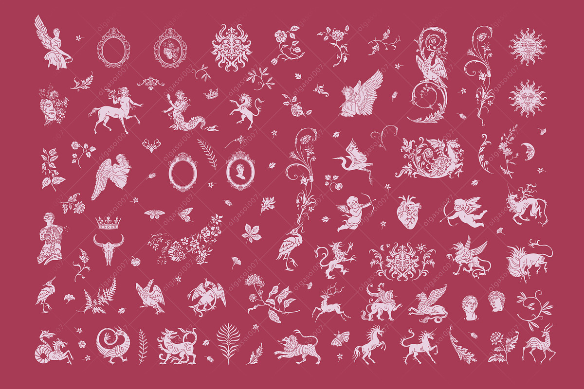 It's not Rococo, a Pattern Graphic by OlgaSoi007 (Photo 4 of 8)