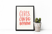 Girls can do anything card, a Decorative Illustration by Good Studio (Thumbnail 2 of 3)