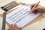 Handy - the hand drawn font, a Sans Serif Font by Vitek Graphic (Thumbnail 4 of 5)
