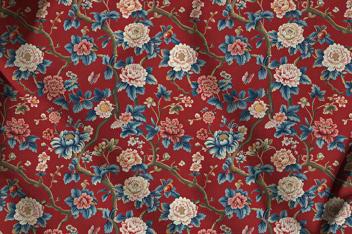 Chinoiserie Print Seamless Patterns, a Pattern Graphic by Olya Creative (Photo 13 of 20)