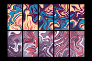 Fluid 4 Retro-Futuristic Backgrounds, a Background Graphic by Katedsgn (Thumbnail 11 of 13)