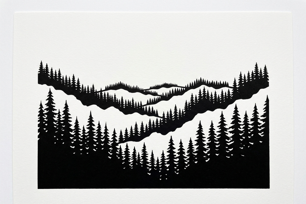 Majestic Pine Trees SVG, a Finance Illustration by Amazin_art (Photo 15 of 32)