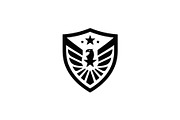 20 Minimalist Eagle Logo Bundle, a Branding & Logo Template by Vectorium Studio (Thumbnail 20 of 21)