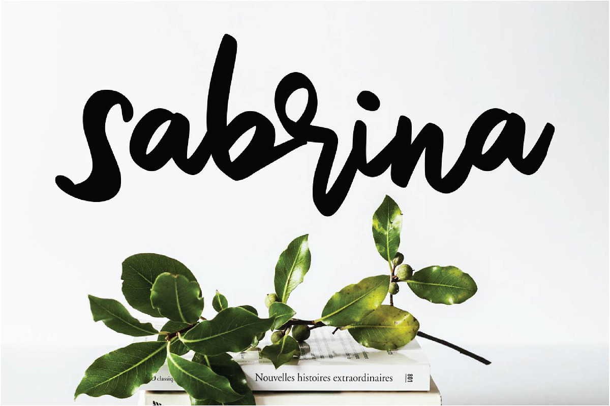 Kavelleri - Brush Font preview 3