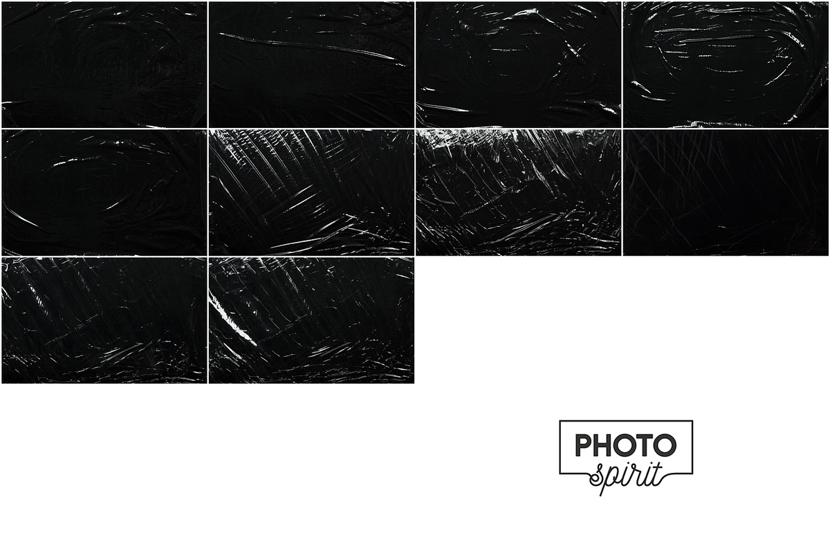 Plastic Wrap Effect Overlays, a Brushes & More by PhotoSpirit (Photo 10 of 11)