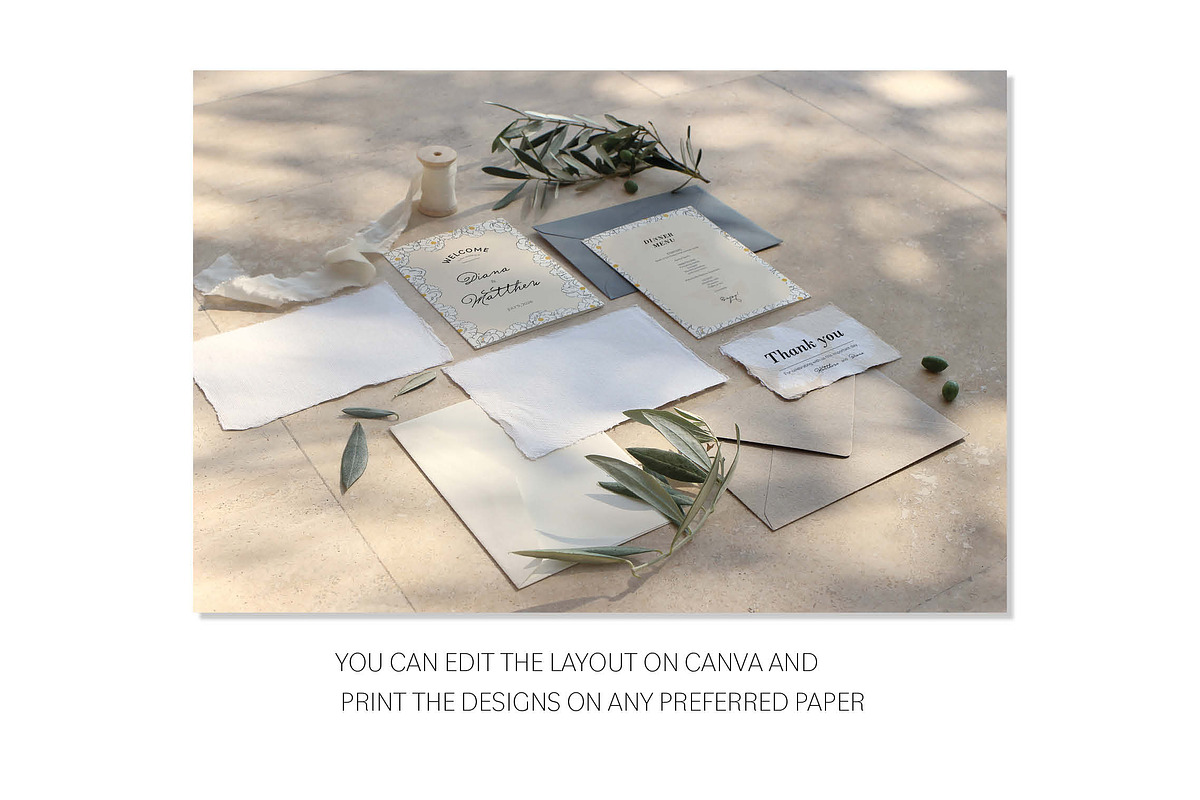 Wedding invitations bundle, an Illustration by FiorenzaMarani (Photo 4 of 15)