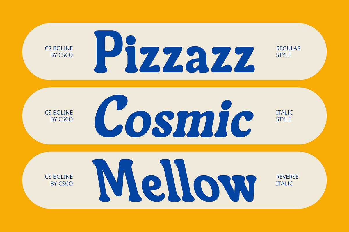 CS Boline – Bold Rounded Font, a Serif Font by Craft Supply Co. (Photo 2 of 8)