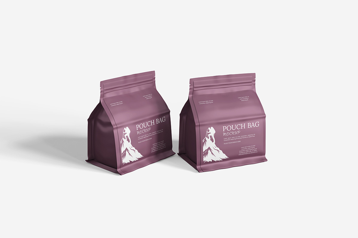 Pouch Bag Mockup, a Packaging Mockup by Indah (Photo 5 of 6)