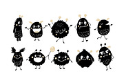 Monsters alphabet and illustration, an Illustration by Magic & Dreams (Thumbnail 5 of 8)
