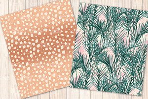 Faraway Sands - Seamless Patterns