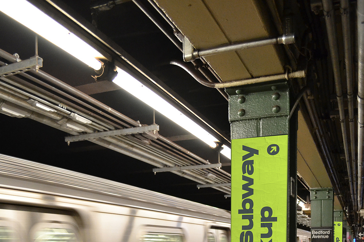 NYC Subway Mockup Bundle, an Advertising Mockup by NYC Billboard Mockups (Photo 5 of 21)