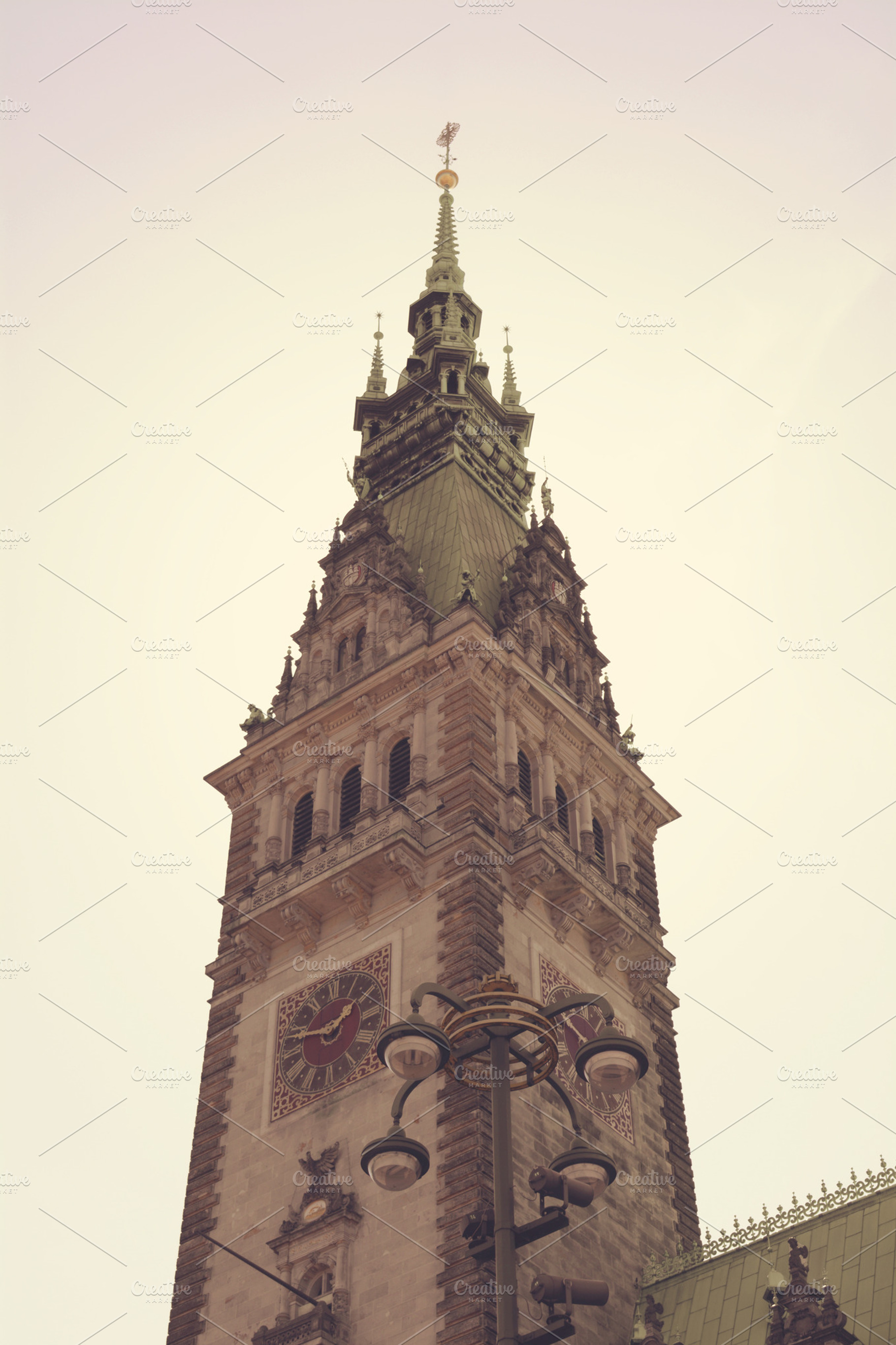 Hamburg City Hall Closeup, an Architecture Photo by Beavergraphy