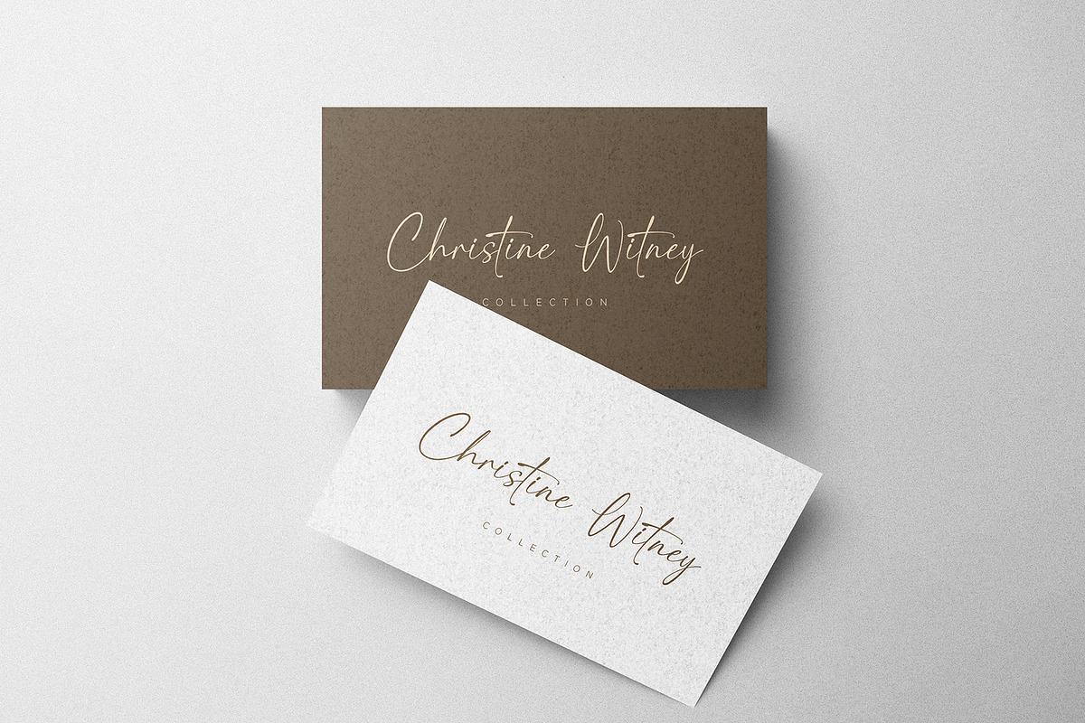 Harttiney - Handwritten Script, a Script Font by MJB Letters (Photo 8 of 10)