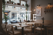 Dinile: High-End Luxury Serif Typefa, a Font by Astuti Studio (Thumbnail 1 of 16)