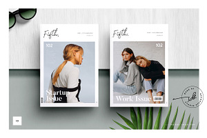 FIFTH Magazine Template, a Magazine Template by Studio Standard