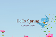 Welcome Spring, a Stationery Template by Nhance (Thumbnail 1 of 2)