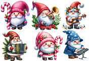 Christmas Gnome Musicians Sublimatio, an Illustration by Designworld (Thumbnail 3 of 5)