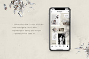 Instagram PUZZLE template - Neutral, a Social Media Template by CreativeFolks (Thumbnail 5 of 6)