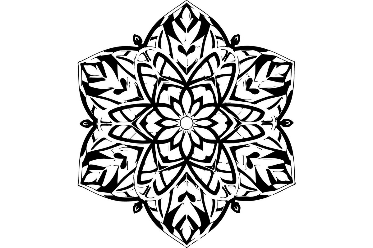 Elegant Mandala Clipart Bundle, a Decorative Illustration by Designer_Momina (Photo 12 of 21)