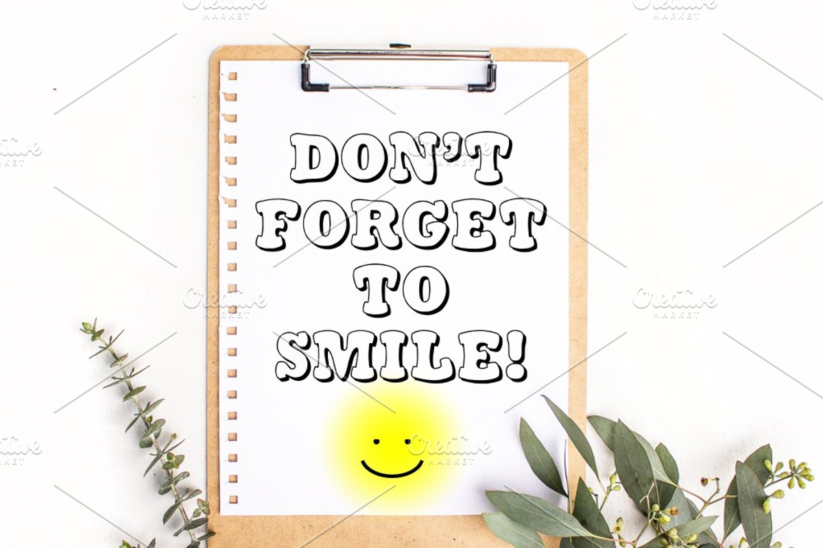 Stampy Font preview 3