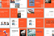 Aeroplane Aviation GSlides PPoint, a Presentation Template by Fit-tee (Thumbnail 2 of 2)