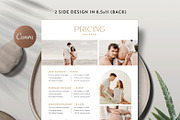 Maternity Pricing Guide PG019, a Flyer Template by Bellenity Design (Thumbnail 3 of 3)