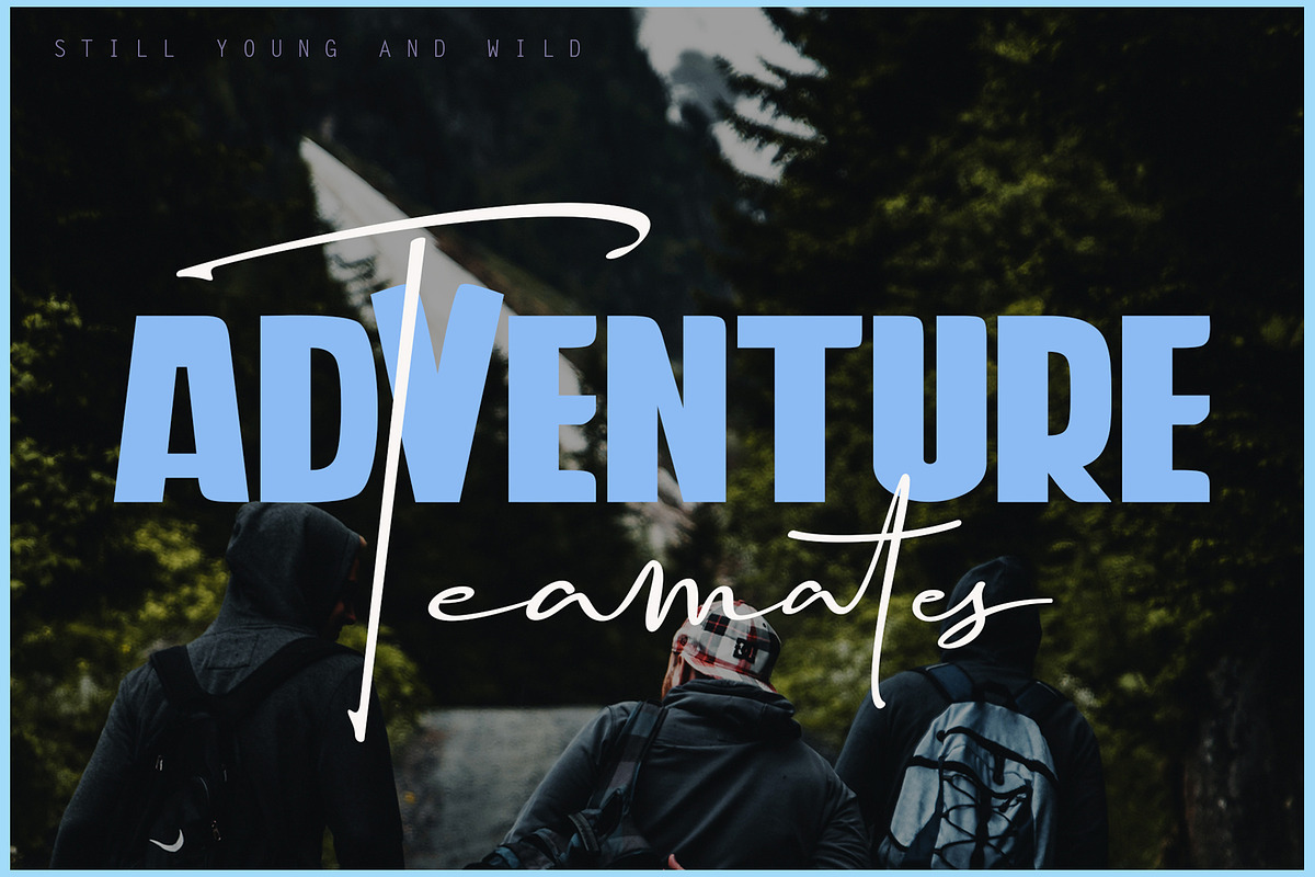 Travel Soulmates // Font Duo preview 5