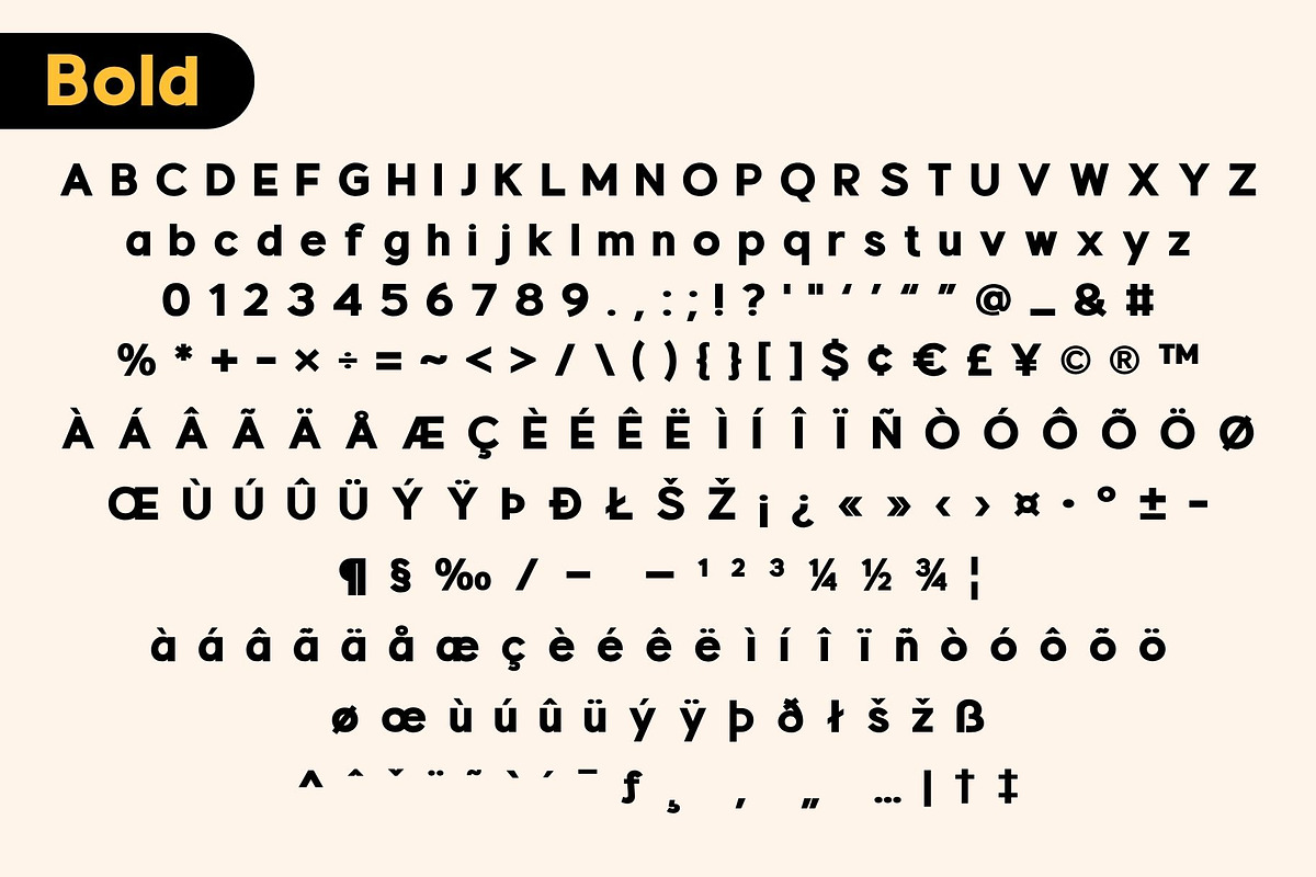 Fox Mino 3 Font Styles, a Sans Serif Font by Fox7 By Rattana (Photo 9 of 12)