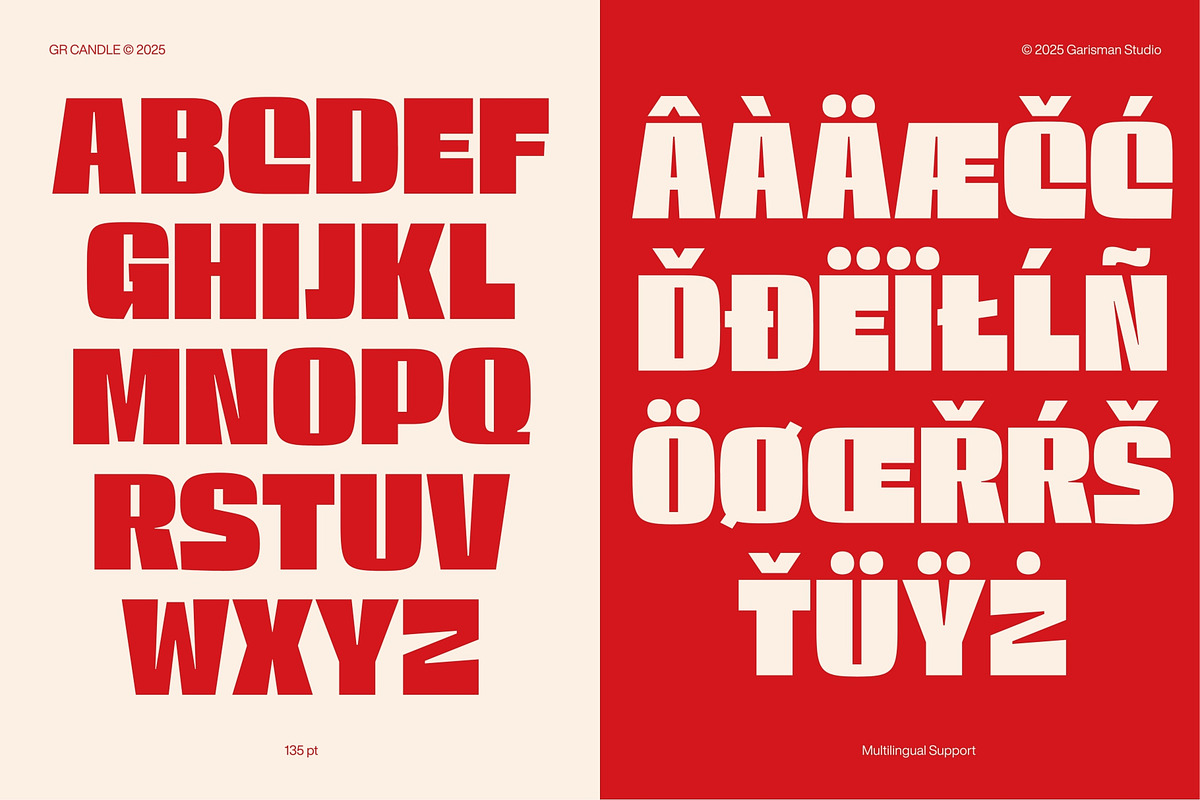 GR CANDLE - Bold Display, a Sans Serif Font by Garisman Std (Photo 3 of 12)