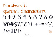 Birdie - handdrawn display font, a Serif Font by saturday.sketch (Thumbnail 4 of 8)