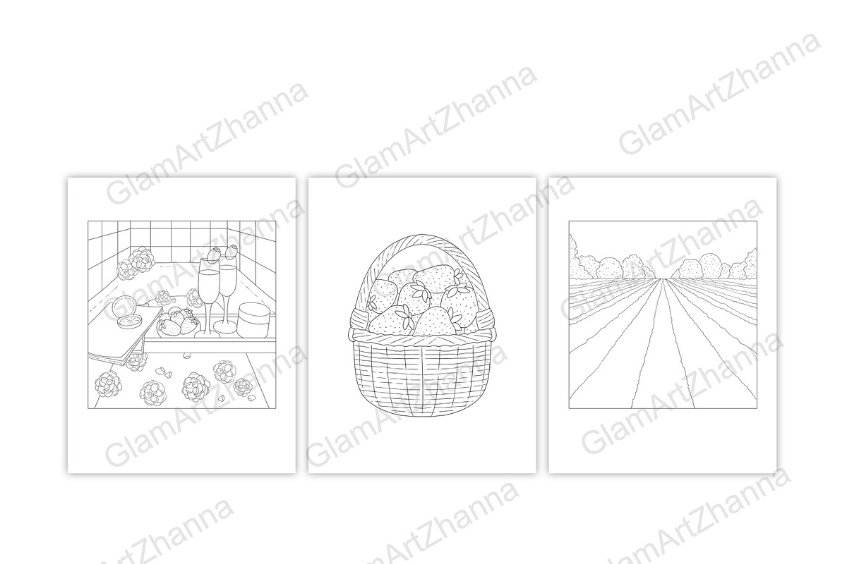 Coloring Book Summer 2, a Person Illustration by GlamArtZhanna (Photo 6 of 6)