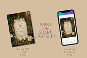 Luxury Wedding Invitation Template, an Invitation Template by InvitingStorys (Thumbnail 9 of 12)
