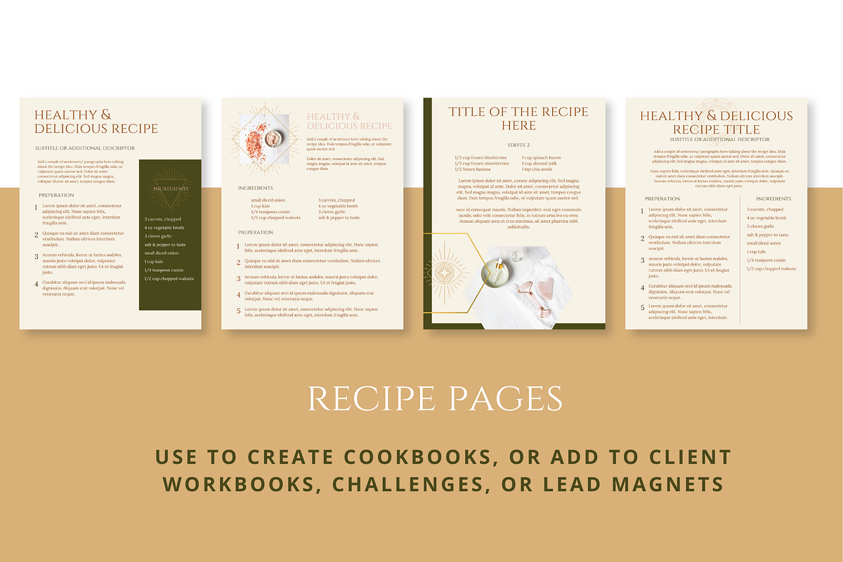Spirituality & Mindfulness Templates, a Magazine Template by Brand Spanking You (Photo 9 of 25)