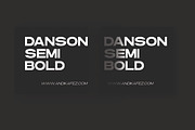 Danson Modern Logo Font Family, a Sans Serif Font by Andika Fez (Thumbnail 3 of 10)