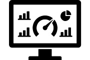 Business Dashboard & Analytics Icon, a Technology Illustration by abu67222 (Thumbnail 13 of 13)