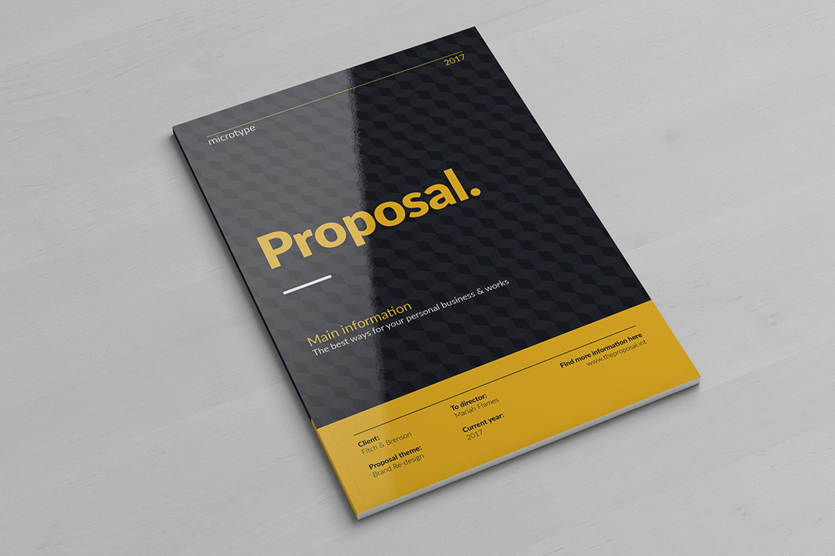 Creative Proposal, a Brochure Template by Kovalski (Photo 8 of 11)
