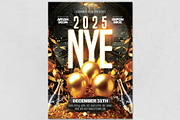 New Year Eve Flyer Template, a Flyer Template by Tarommir (Thumbnail 3 of 4)