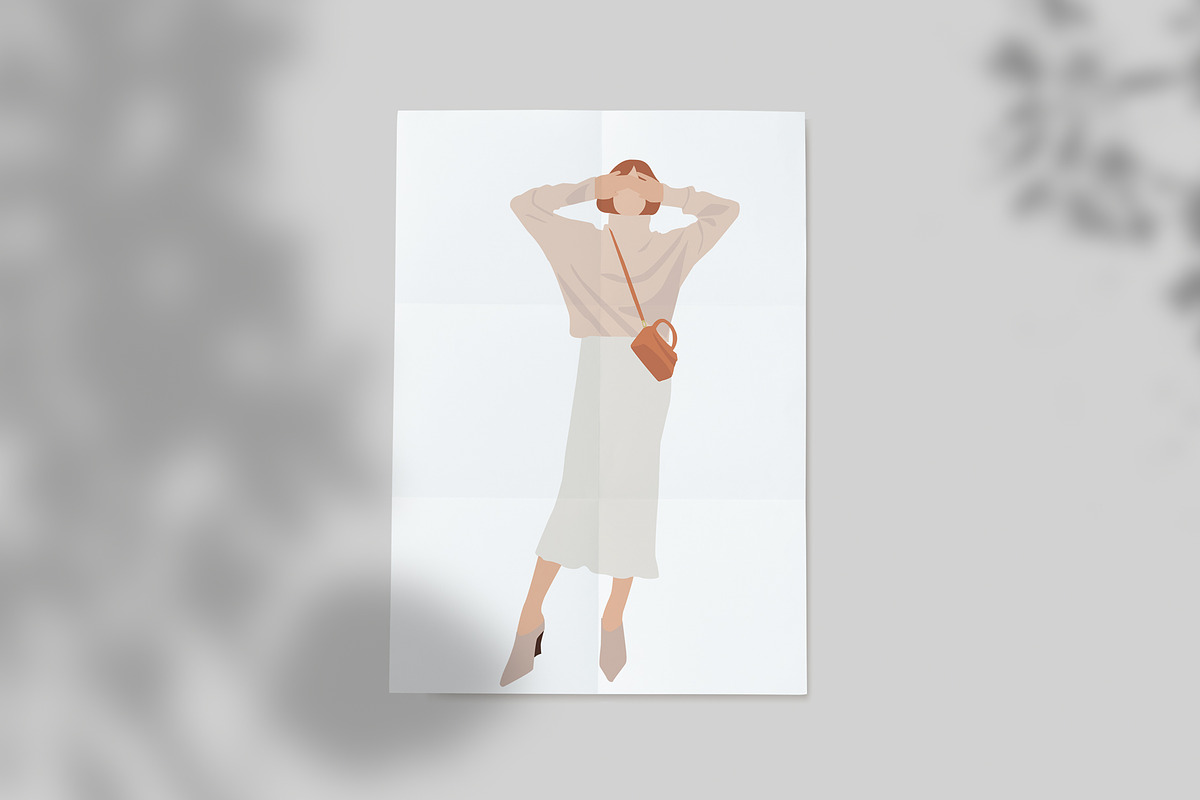 ABSTRACT GIRL BOSS, a Person Illustration by Olg Store (Photo 3 of 12)
