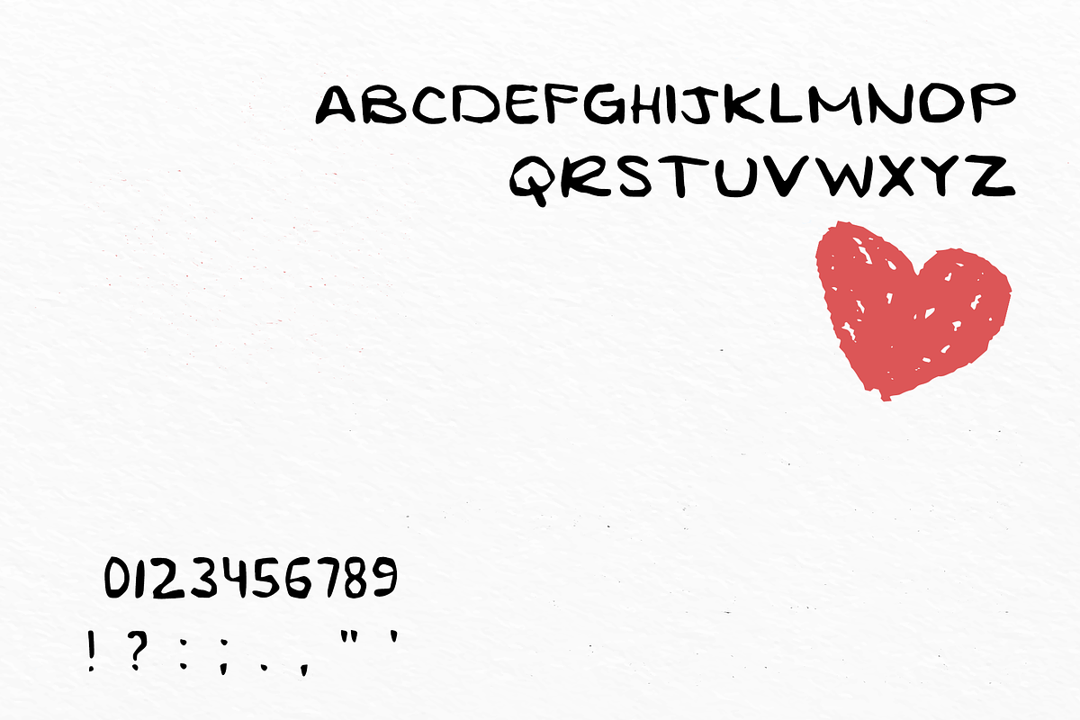 Handwriting Font - Confessions, a Script Font by Arta's Workspace (Photo 4 of 5)