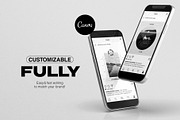Instagram Social Media CANVA White, a Social Media Template by Vermeulen Design Studio (Thumbnail 4 of 6)