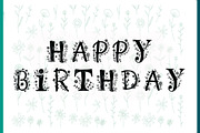 Floral decorative TTF font, a Font by SketchArtStudio (Thumbnail 3 of 6)